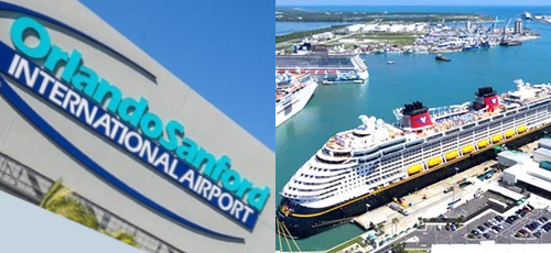 Compare Our Rates Orlando SFB airport to Port Canaveral